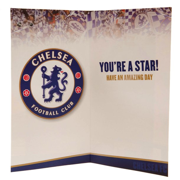 Chelsea F.C. Fdselsdagskort Sn