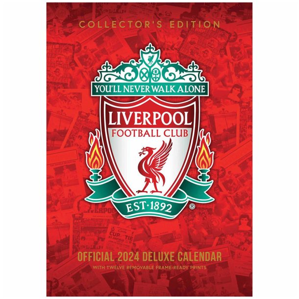 Liverpool FC Deluxe Kalender 2024 Diverse