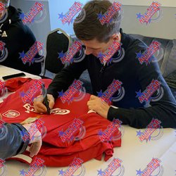 Liverpool FC 2005 Gerrard Signeret Trje &amp; Medalje (Indrammet)
