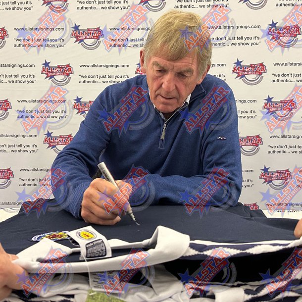 Scotland FA 1978 Dalglish Signeret Trje (Indrammet)