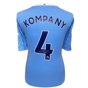 Manchester City FC Kompany Signeret Trje