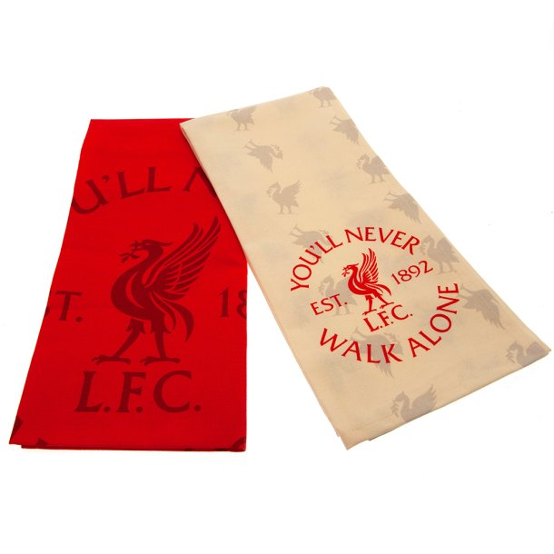 Liverpool F.C. Logo Viskestykker - St med 2 stk.