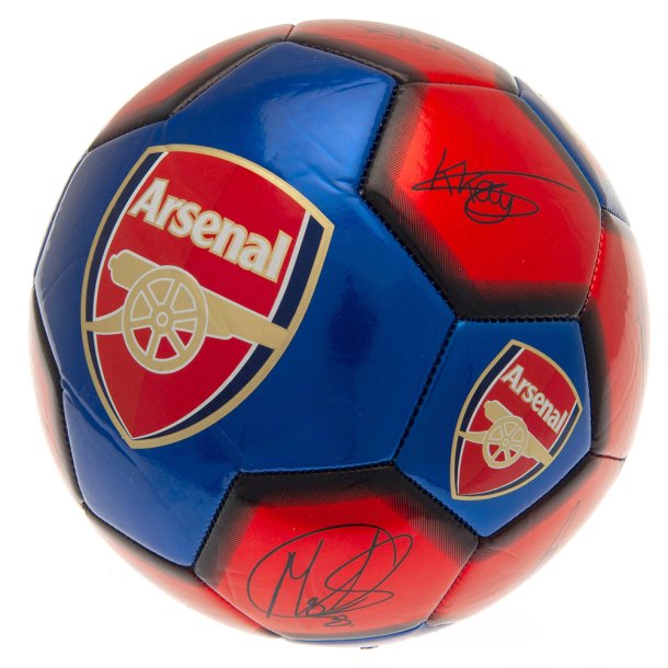 Arsenal F.C. Fodbold m. Autografer - Str. 5