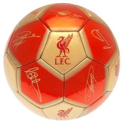 Liverpool F.C. Fodbold m. Autografer - Str. 5