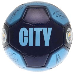 Manchester City F.C. Fodbold m. Autografer - Str. 5
