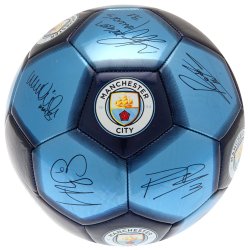 Manchester City F.C. Fodbold m. Autografer - Str. 5