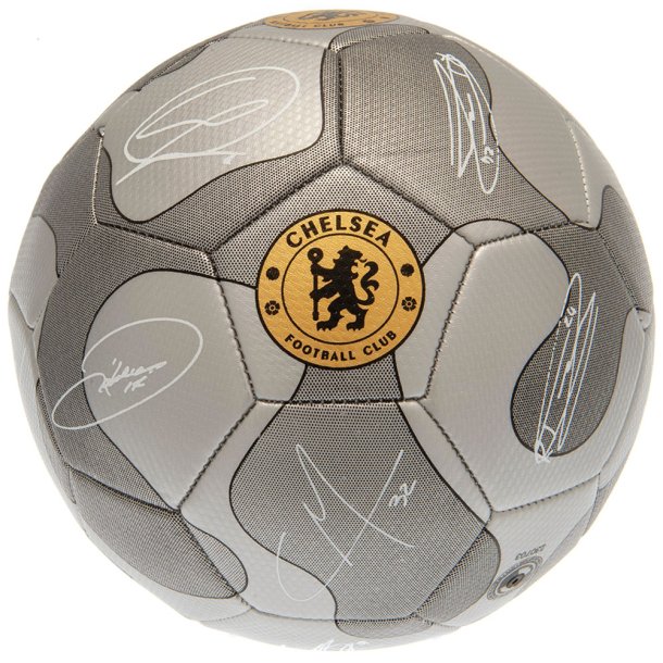 Chelsea FC Fodbold m. Autografer - Str. 5