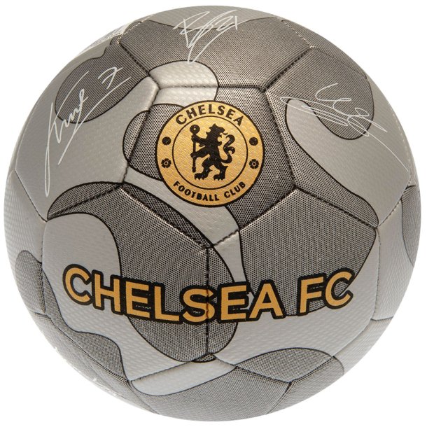 Chelsea FC Fodbold m. Autografer - Str. 5