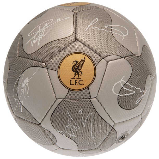 Liverpool FC Fodbold m. Autografer - Str. 5