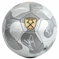 West Ham United FC Fodbold m. Autografer - Str. 5