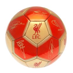 Liverpool F.C. Skill bold m. Autografer - Str. 1