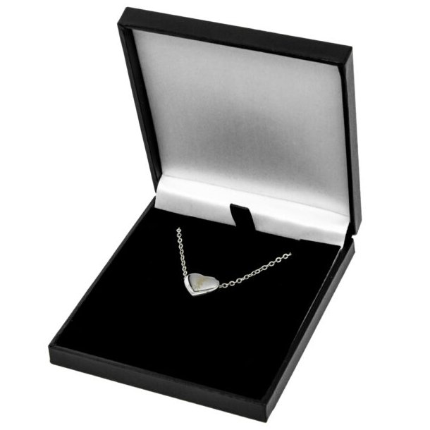 Liverpool FC Rustfri Stl Halskde Med Hjertesmykke i Gaveske