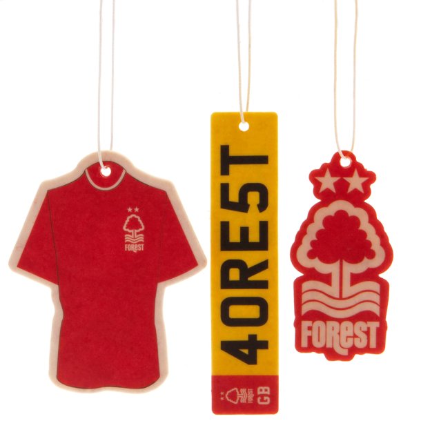 Nottingham Forest FC Luftfriskere - 3 Stk.