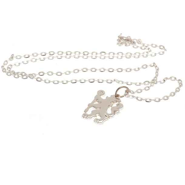 Chelsea F.C. Slvbelagt Halskde I Gaveske