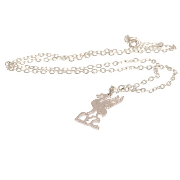 Liverpool F.C. Slvbelagt Halskde I Gaveske