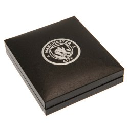 Manchester City F.C. Slvbelagt Halskde I Gaveske