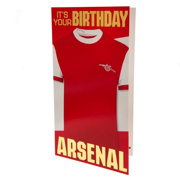 Arsenal F.C. Fdselsdagskort Retro Shirt