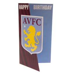 Aston Villa FC Fdselsdagskort 