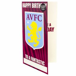 Aston Villa FC Fdselsdagskort 