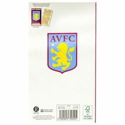 Aston Villa FC Fdselsdagskort 