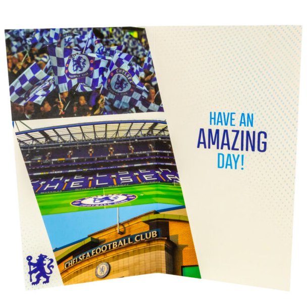 Chelsea FC Fdselsdagskort 