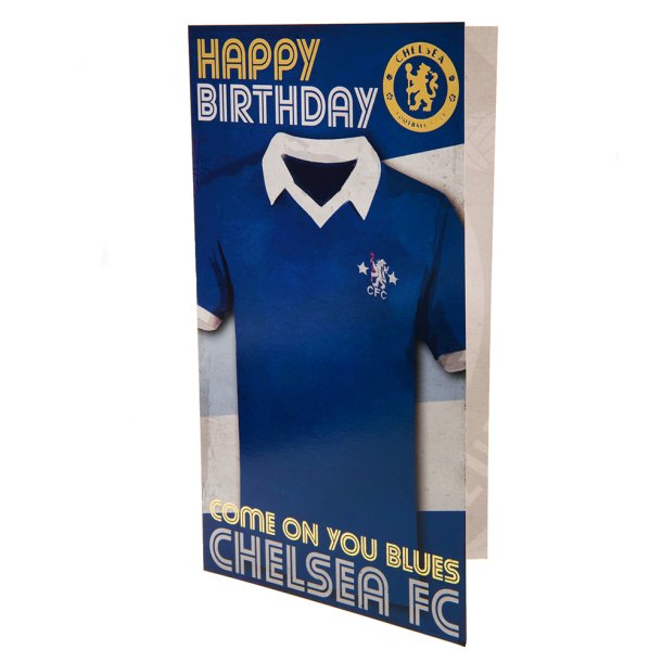 Chelsea F.C. Fdselsdagskort Retro