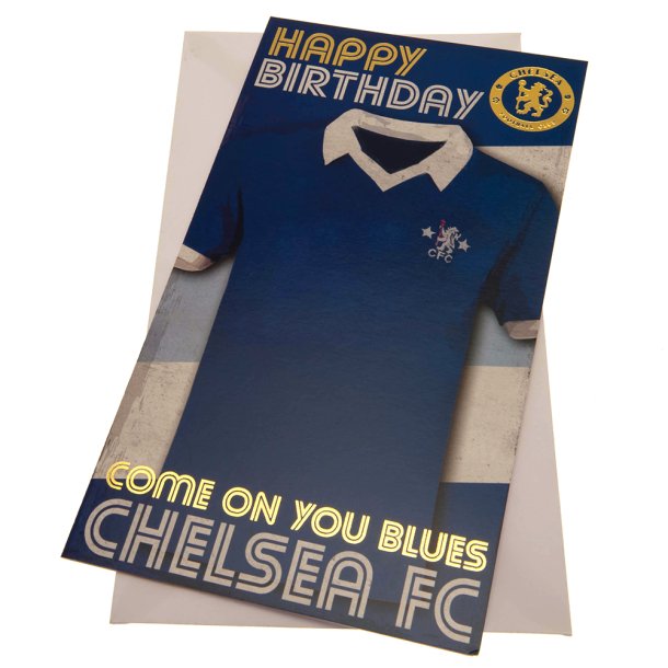 Chelsea F.C. Fdselsdagskort Retro