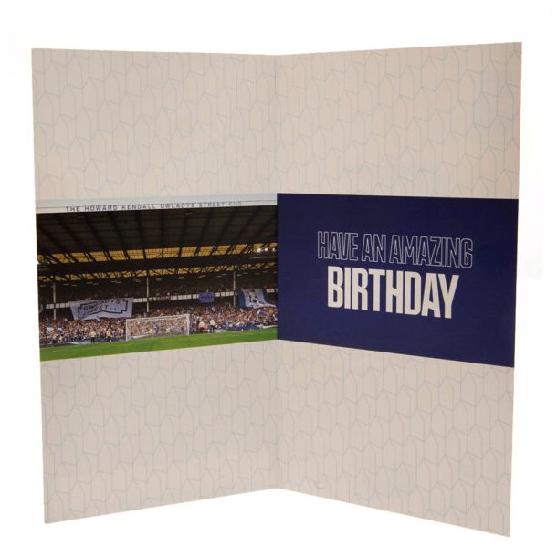 Everton FC Fdselsdagskort 