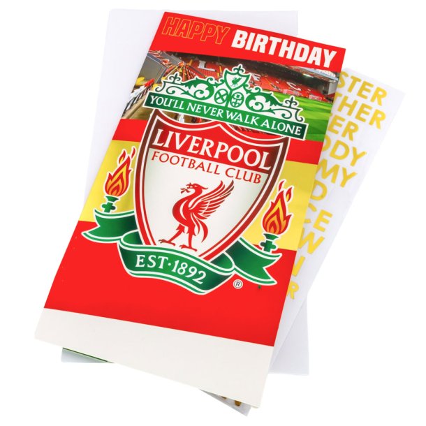 Liverpool FC Fdselsdagskort 