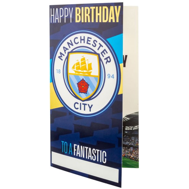 Manchester City F.C. Fdselsdagskort