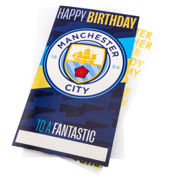 Manchester City F.C. Fdselsdagskort
