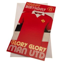 Manchester United F.C. Fdselsdagskort Retro