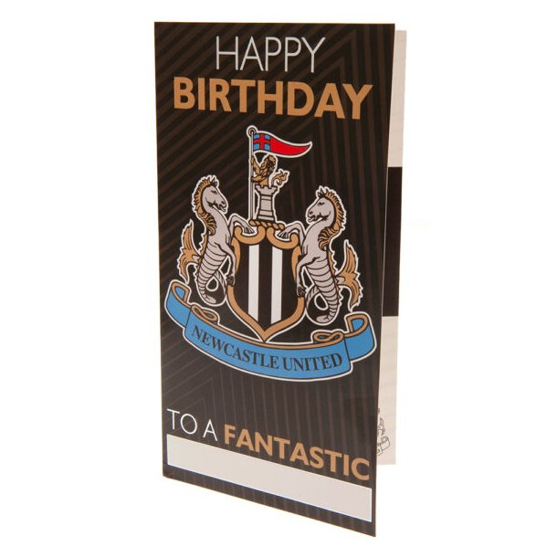 Newcastle United FC Fdselsdagskort 