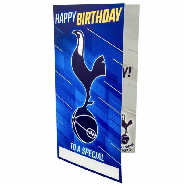 Tottenham Hotspur FC Fdselsdagskort 