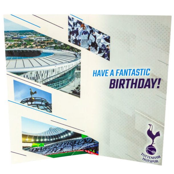 Tottenham Hotspur FC Fdselsdagskort 