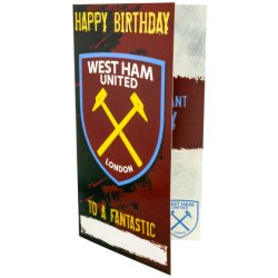 West Ham United FC Fdselsdagskort 