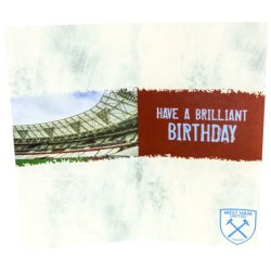 West Ham United FC Fdselsdagskort 