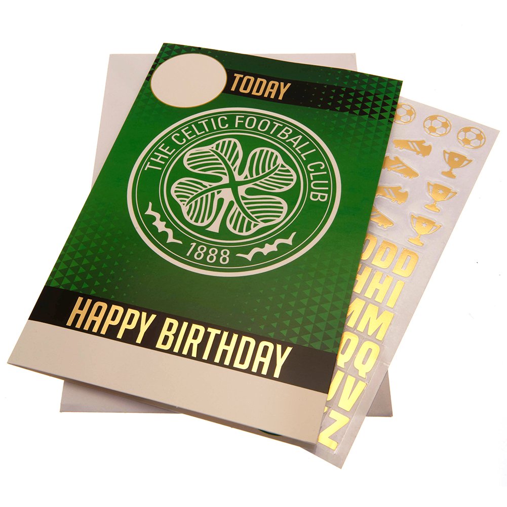 Celtic f c f dselsdagskort m klisterm rker gaveartikler