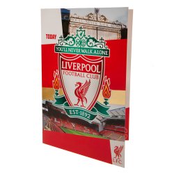 Liverpool F.C. Fdselsdagskort m. klistermrker