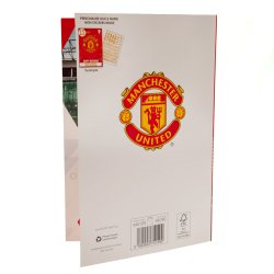 Manchester United F.C. Fdselsdagskort m. klistermrker