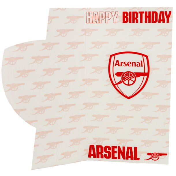 Arsenal FC Fdselsdagskort 