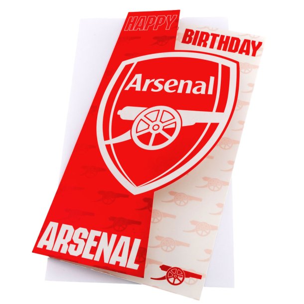 Arsenal FC Fdselsdagskort 