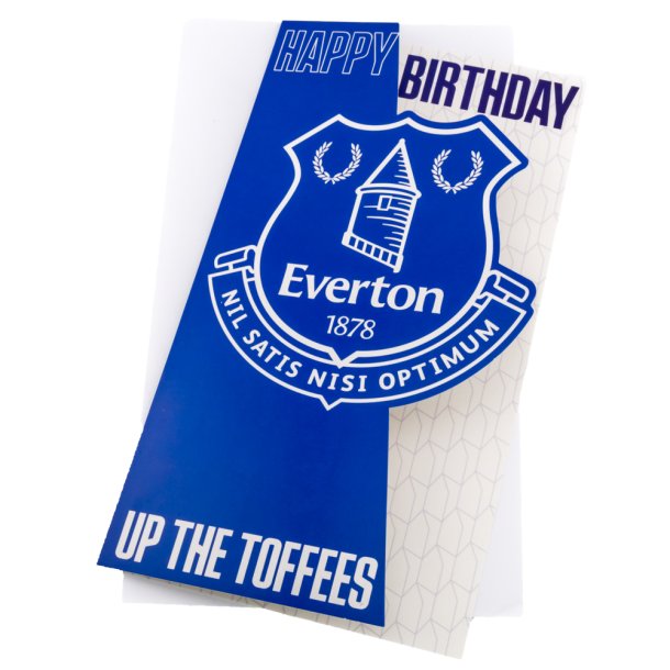Everton FC Fdselsdagskort 