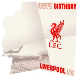 Liverpool FC Fdselsdagskort 