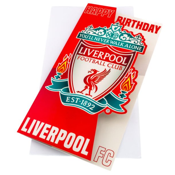 Liverpool FC Fdselsdagskort 