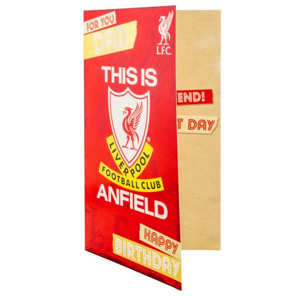 Liverpool FC Fdselsdagskort 