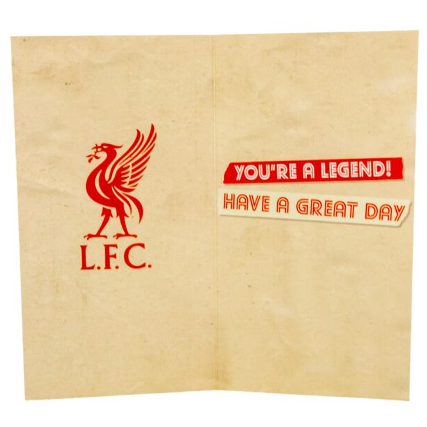 Liverpool FC Fdselsdagskort 