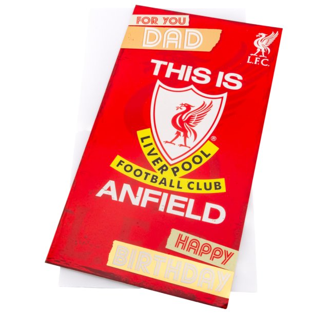 Liverpool FC Fdselsdagskort 