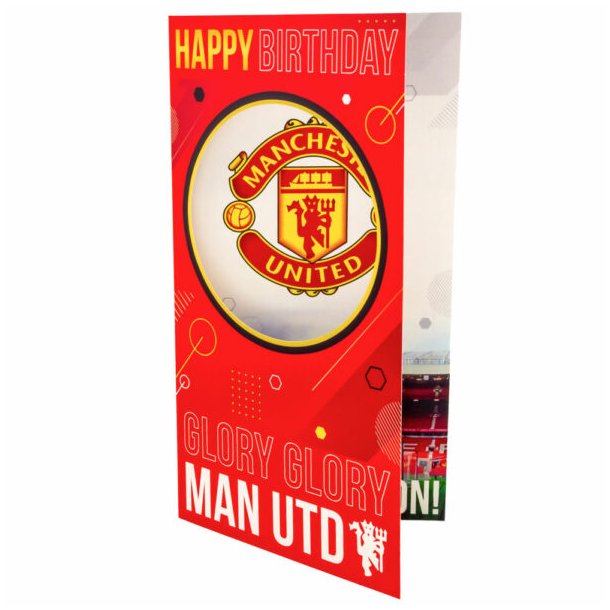 Manchester United FC Fdselsdagskort 