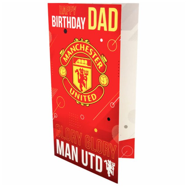 Manchester United FC Fdselsdagskort 